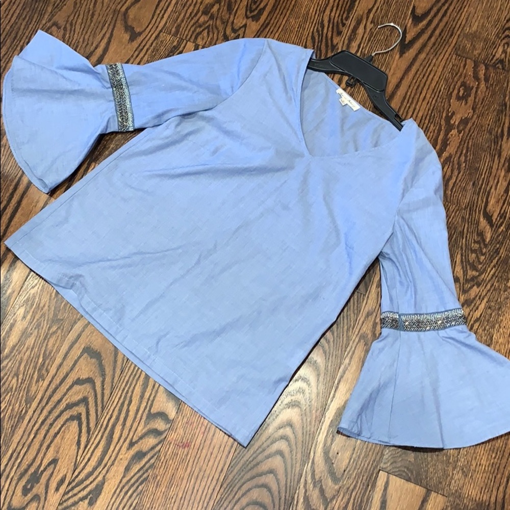 Absolutely Beautiful Peplum Sleeved Top